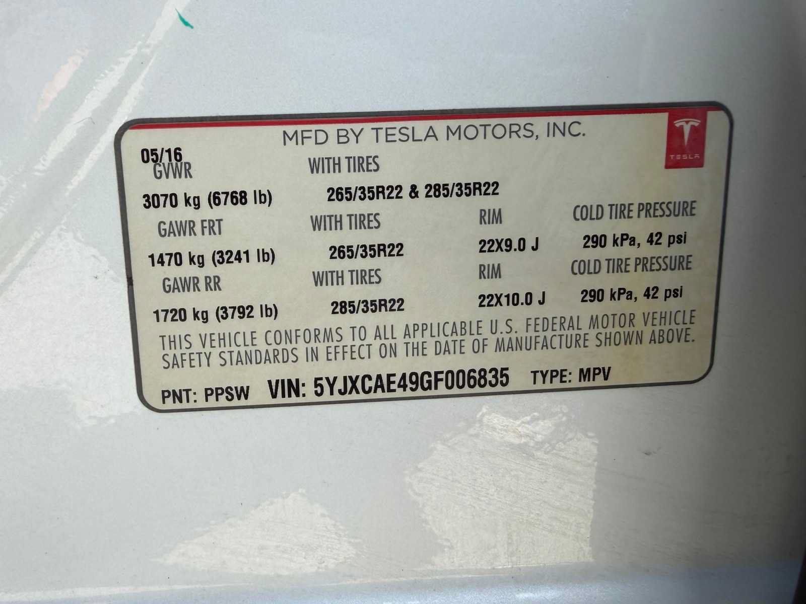 Used 2016 Tesla Model X P90D AWD/4WD image 33