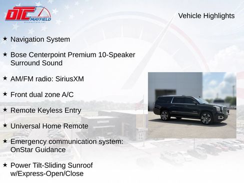 Used 2017 GMC Yukon XL Denali w/ Open Road Package AWD/4WD image 6