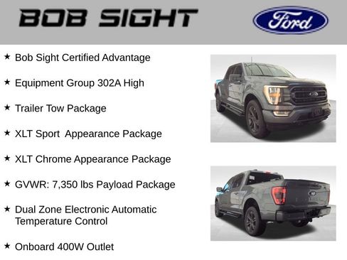 Used 2023 Ford F150 XLT w/ Equipment Group 302A High image 2