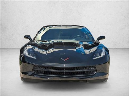 Used 2017 Chevrolet Corvette Stingray Coupe w/ Carbon Flash Badge Package RWD image 2