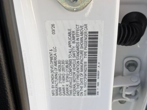 New 2026 Honda Accord EX-L image 16