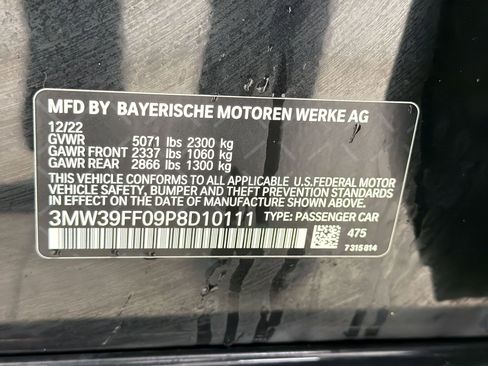 Used 2023 BMW 330e w/ Convenience Package RWD image 19