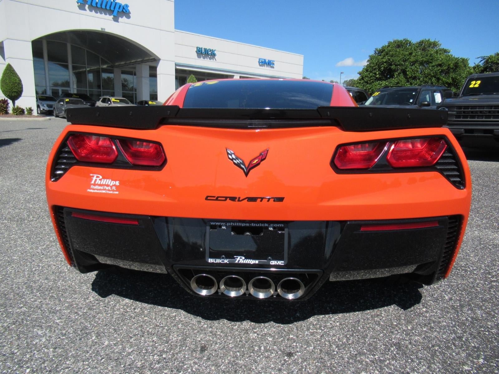 Used 2019 Chevrolet Corvette Grand Sport w/ Carbon Flash Badge Package RWD image 7