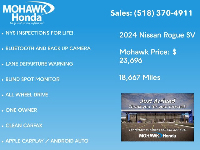 Used 2024 Nissan Rogue SV AWD/4WD image 2