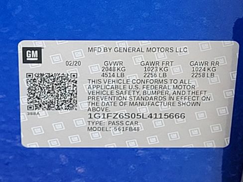 Certified 2020 Chevrolet Bolt Premier w/ Infotainment Package FWD image 19