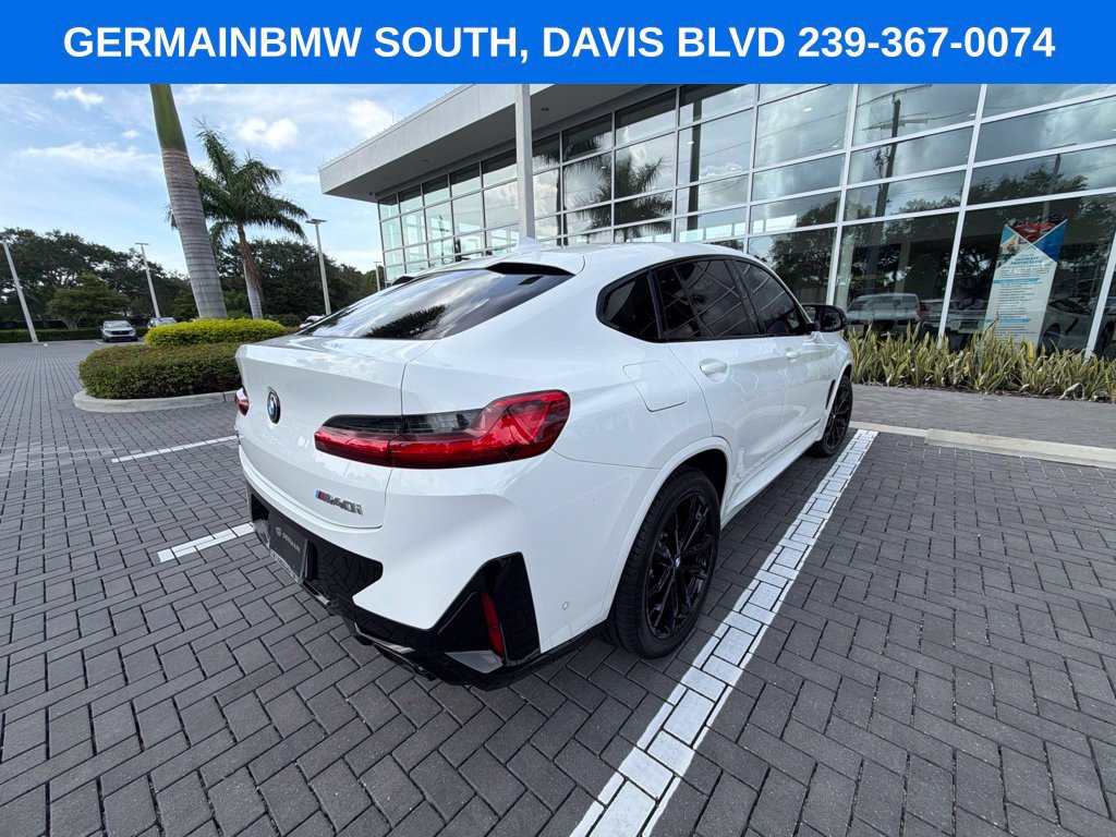 Certified 2024 BMW X4 M40i w/ Parking Assistance Package AWD/4WD image 12