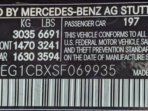 Certified 2025 Mercedes-Benz EQE 350+ 4MATIC Sedan image 25