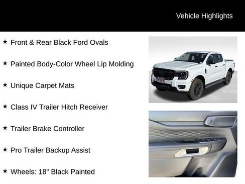 New 2025 Ford Ranger XLT w/ FX4 Off-Road Package image 15