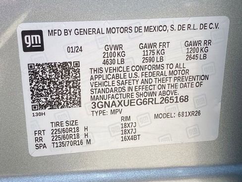Used 2024 Chevrolet Equinox LT AWD/4WD image 33