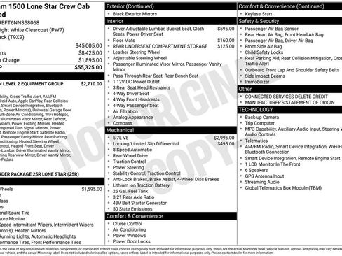 Used 2022 RAM 1500 Lone Star RWD image 6