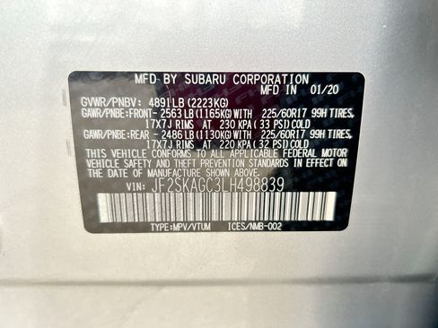 Used 2020 Subaru Forester Premium AWD/4WD image 2