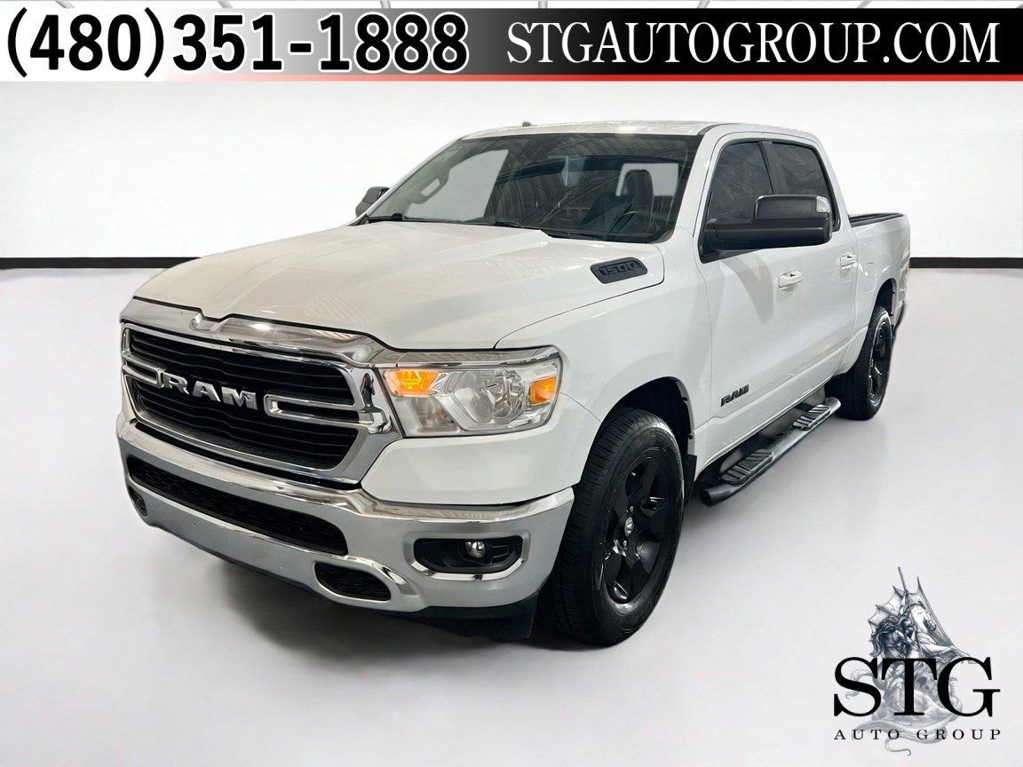 Used 2021 RAM 1500 Big Horn w/ Trailer Tow Group RWD image 1
