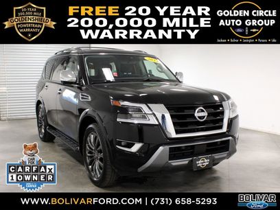 Used 2024 Nissan Armada Platinum w/ Captain's Chairs Package