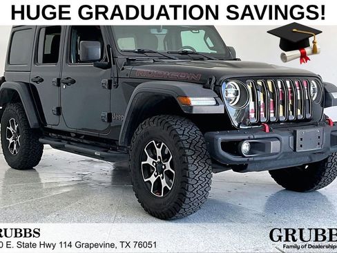 Used 2018 Jeep Wrangler Unlimited Rubicon AWD/4WD image 1