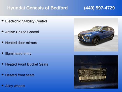 Used 2024 Mitsubishi Eclipse Cross SE AWD/4WD image 14