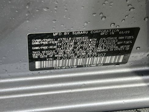 Used 2023 Subaru Crosstrek 2.5i Limited w/ Moonroof Package image 31