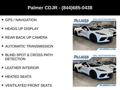 Used 2022 Chevrolet Corvette Stingray Preferred Cpe w/ Battery Protection Package RWD image 6