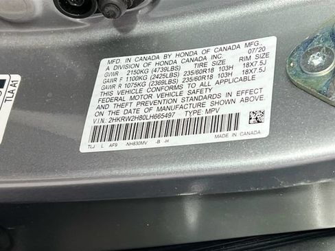 Used 2020 Honda CR-V EX-L image 30