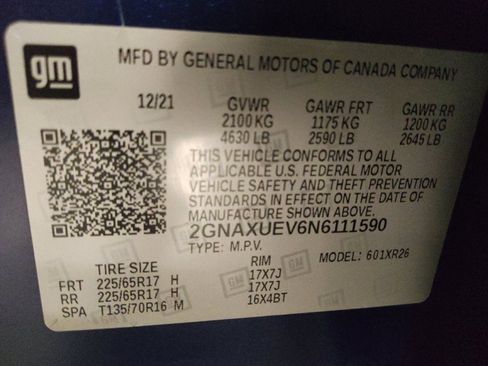 Used 2022 Chevrolet Equinox LT AWD/4WD image 33