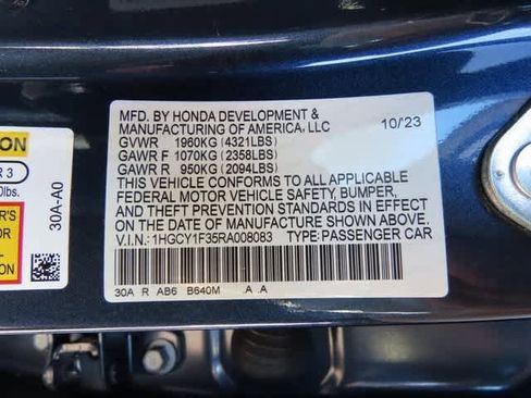 Certified 2024 Honda Accord EX image 25