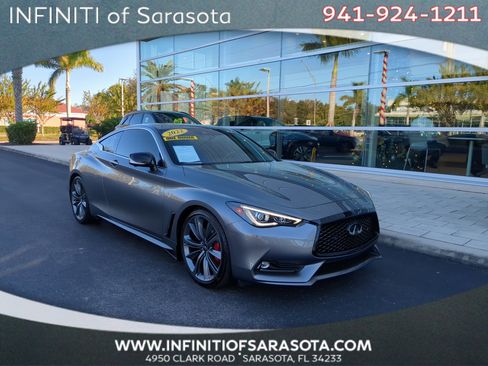 Certified 2022 INFINITI Q60 Red Sport 400 w/ Cargo Package image 1