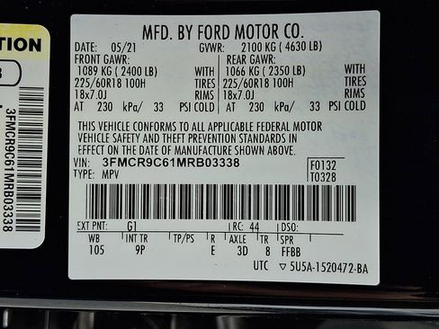 Used 2021 Ford Bronco Sport Outer Banks AWD/4WD image 29