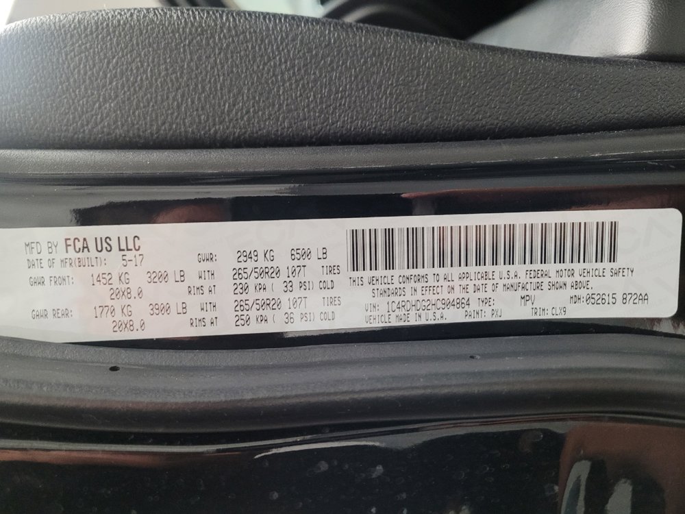 Used 2017 Dodge Durango GT w/ Nav & Power Liftgate Group RWD image 33