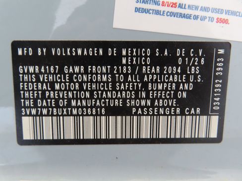New 2026 Volkswagen Jetta SE FWD image 28