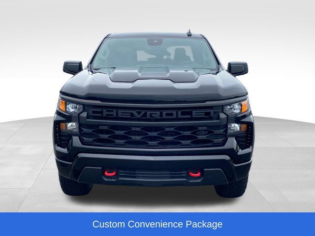 Certified 2023 Chevrolet Silverado 1500 Custom Trail Boss w/ LPO, Dark Essentials Package AWD/4WD image 2