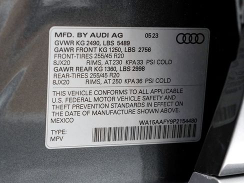 Used 2023 Audi Q5 2.0T Premium Plus w/ Premium Plus Package image 65