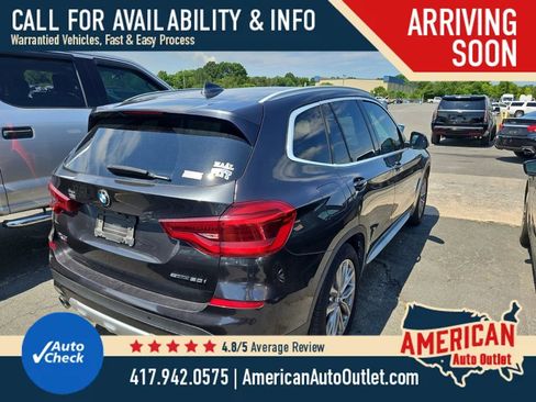 Used 2019 BMW X3 sDrive30i w/ Convenience Package RWD image 3
