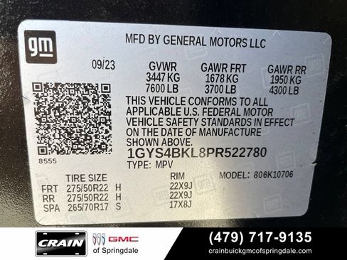 Used 2023 Cadillac Escalade Premium Luxury AWD/4WD image 33
