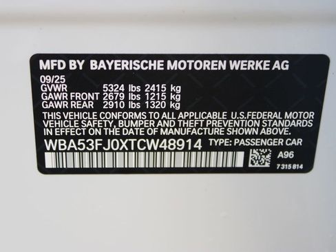 New 2026 BMW 530i xDrive 530i xDrive w/ M Sport Package image 55