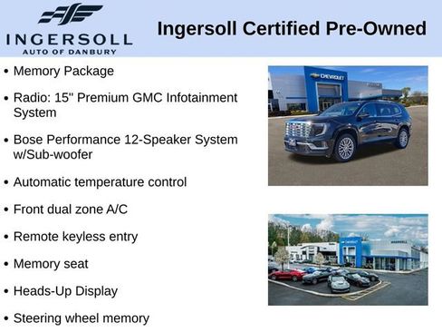 Used 2024 GMC Acadia Denali w/ LPO, Floor Liner Package image 5