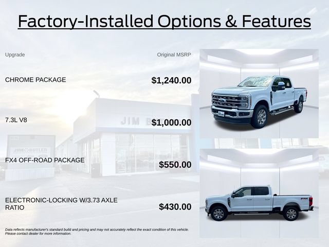 Used 2025 Ford F250 Lariat w/ Chrome Package AWD/4WD image 3