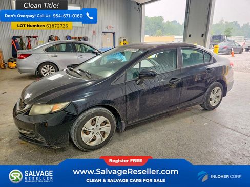 Used 2014 Honda Civic LX image 1