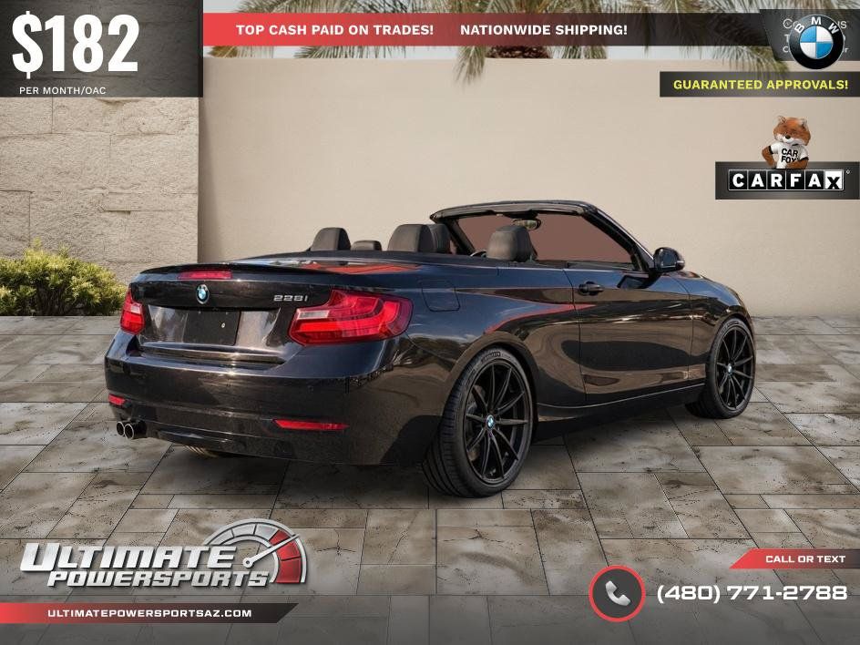 Used 2015 BMW 228i Convertible RWD image 3
