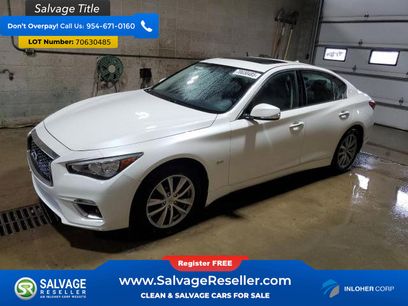 Used 2018 INFINITI Q50 Luxe w/ Essential Package (3.0T Luxe)