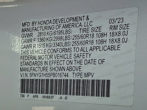 Certified 2023 Honda Pilot EX-L image 24