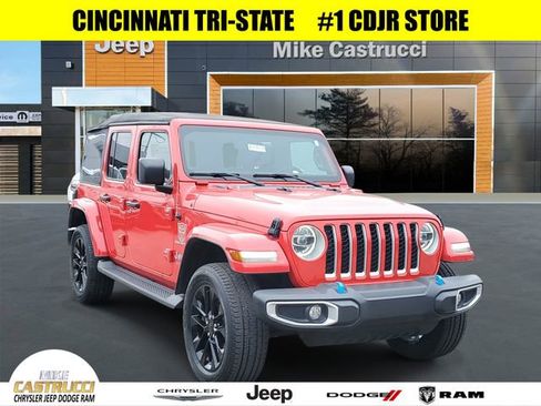 Certified 2022 Jeep Wrangler Unlimited Sahara w/ Cold Weather Group image 1