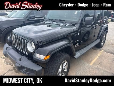 Used 2019 Jeep Wrangler Unlimited Sahara AWD/4WD image 1