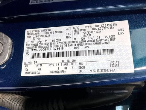 Used 2020 Ford Escape SE AWD/4WD image 33