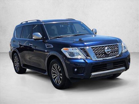 Used 2018 Nissan Armada Platinum w/ Cargo Package RWD image 3