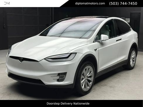 Used 2019 Tesla Model X Long Range AWD/4WD image 1