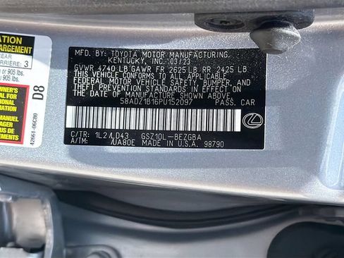 Used 2023 Lexus ES 350 w/ Premium Package FWD image 44