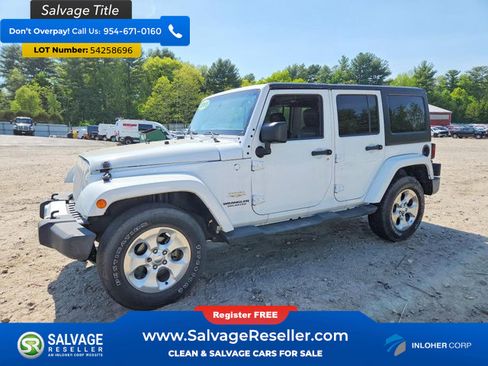 Used 2015 Jeep Wrangler Unlimited Sahara AWD/4WD image 1