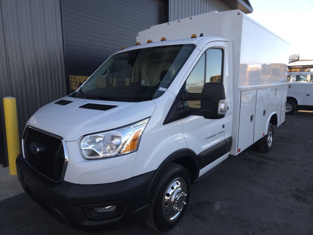 Used 2021 Ford Transit 350 DRW w/ Interior Upgrade Package RWD image 2
