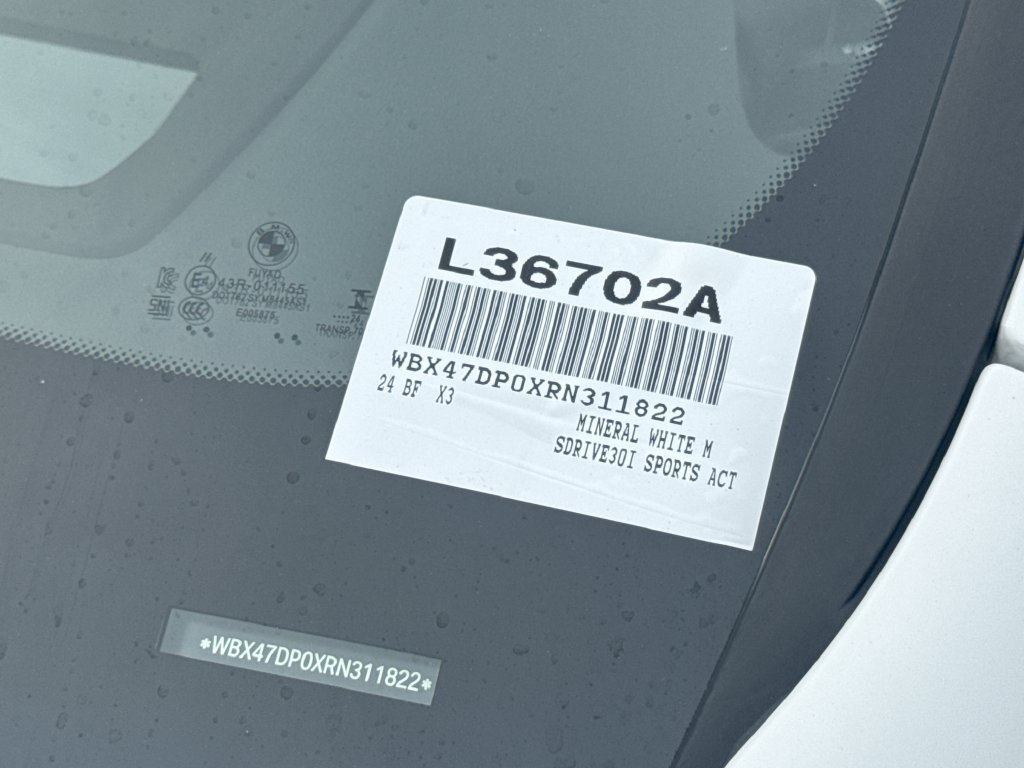 Used 2024 BMW X3 sDrive30i w/ Premium Package w/ZPA RWD image 16