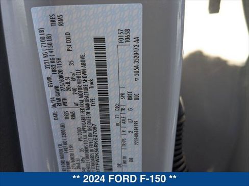 Certified 2024 Ford F150 STX w/ STX Black Appearance Package RWD image 24