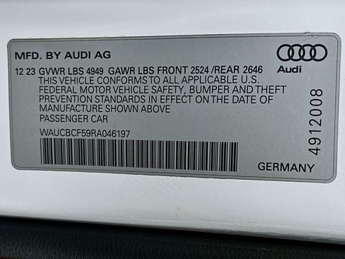 Used 2024 Audi A5 2.0T Premium Plus w/ Premium Plus AWD/4WD image 24